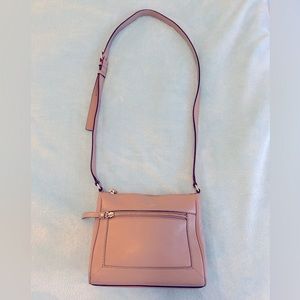 Kate Spade Greige Leather Crossbody Bag